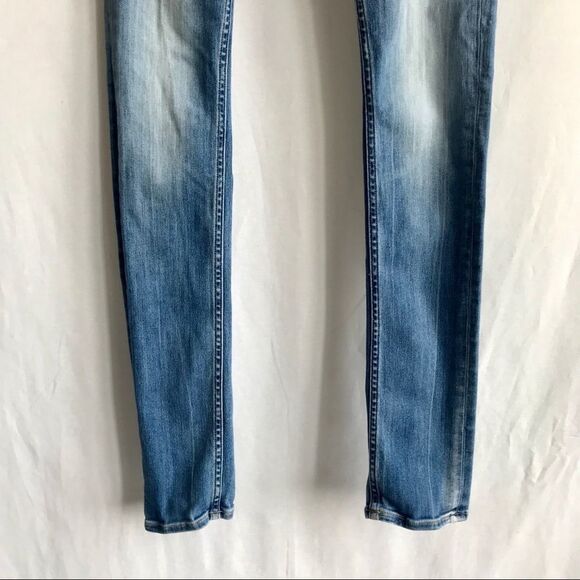 Denham Cleaner Regular light wash skinny jeans 25 - Picture 5 of 11